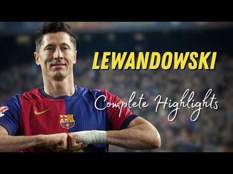 Robert Lewandowski 2025 – Goals, Skills & Football IQ | Complete Highlights