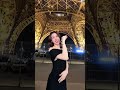 Orm pretending she's in Paris, admiring the Eiffel Tower... she's so unserious. 😭🇫🇷😂#lingorm