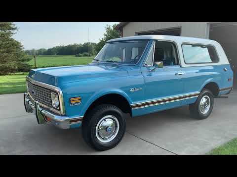 1972 K5 Blazer RARE 9k original miles OEM finish original owner the immaculate survivor!