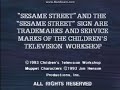 Sesame Street Funding 1993 1994