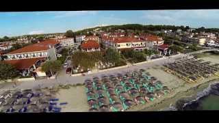 preview picture of video 'Siviri Chalkidiki Beach Video DJI Phantom'