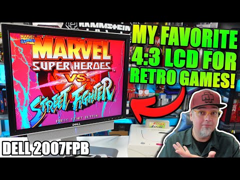 I Am DONE Searching! RETRO GAMING On A Dell 4:3 LCD Monitor! This Is AMAZING!