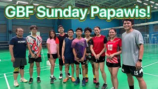 Badminton with my GBFam💚🏸