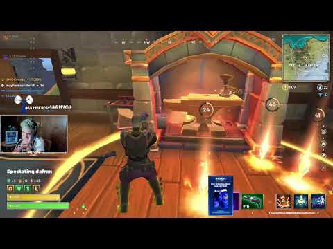 Ninja Salty Because Of Dafran | Realm Royale