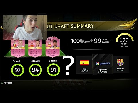IMPOSSIBLE 199 RATED FUT DRAFT - PINK CARDS IN FUT DRAFT!!! - FIFA 16 CHALLENGE