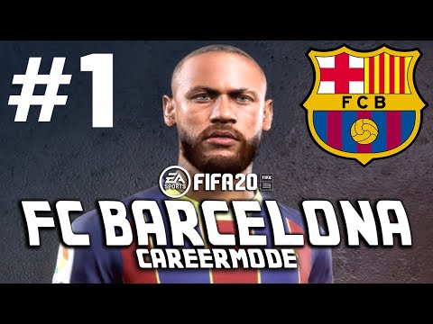 FIFA 20 FC BARCELONA CAREER MODE #1 || The beginning of a New Era - the return of Neymar🔥