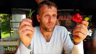preview picture of video 'Chilli Eating Contest Eastnor Castle Mon 5 May 2014'