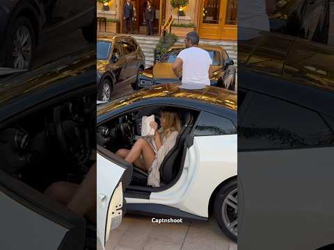 Thumbnail for SEXY GIRL ARRIVING IN FERRARI PORTOFINO #monaco #supercars #shorts #viral #trending #fyp #foryou by Lamborghini Portofino
