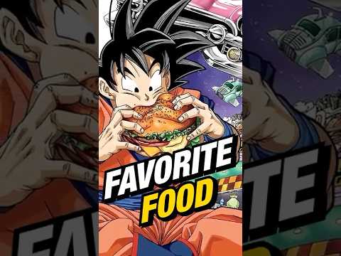Every Character’s Favorite Food in Dragon Ball #goku #dragonball #dragonballz