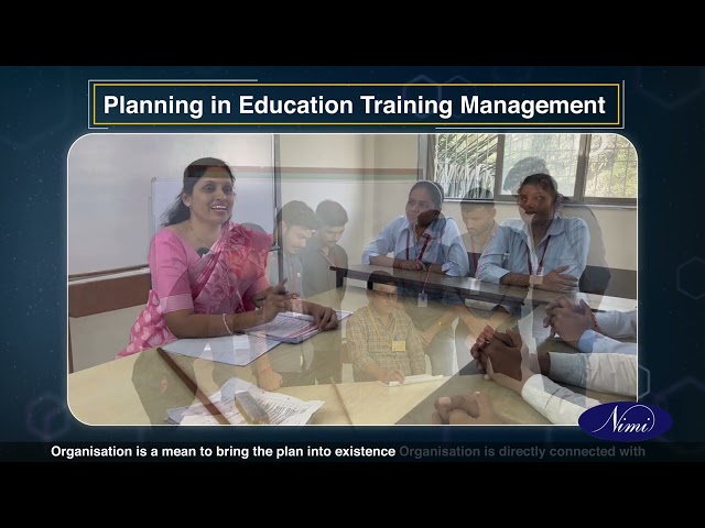 Organization and management of instructional functions PART - A