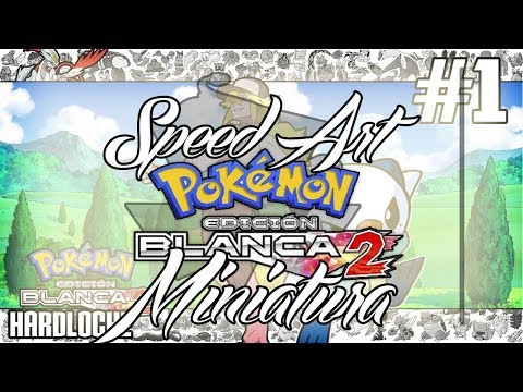 Speed Art Pokemon Blanco 2 Hardlocke Miniatura