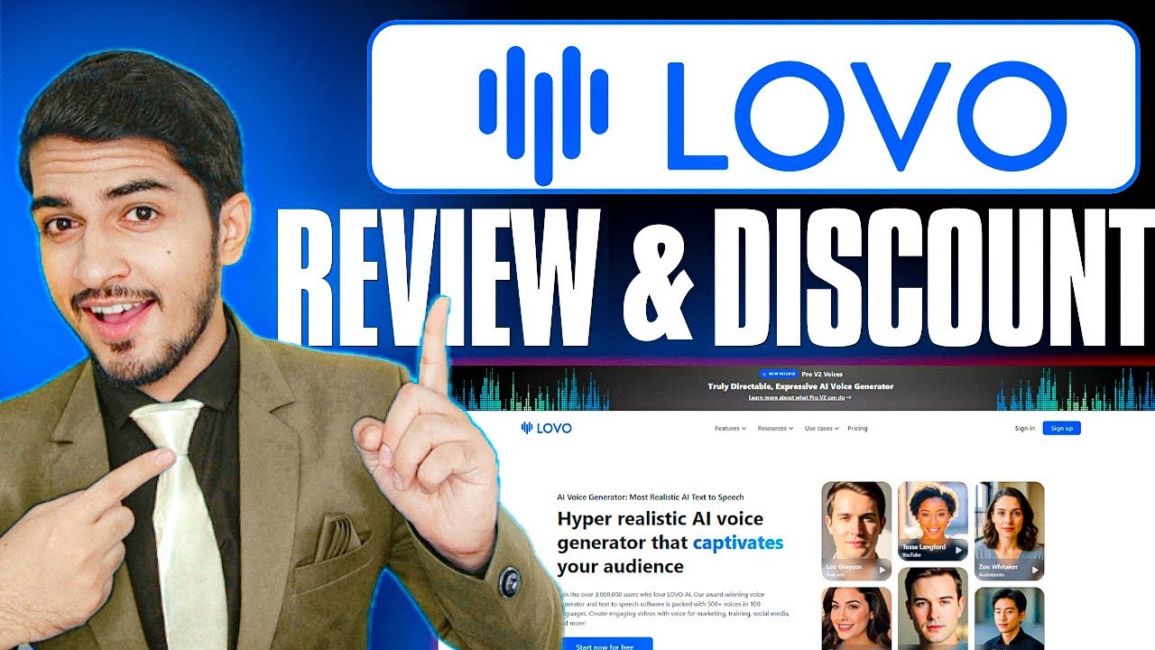 Lovo AI Review & Exclusive Coupon Code 💥 Save Big in 2025!