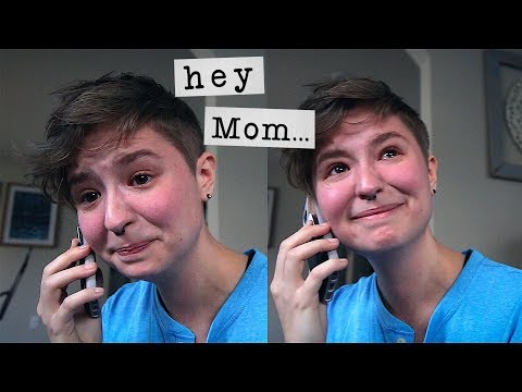 Calling my Mom to tell her I'm Trans 💙