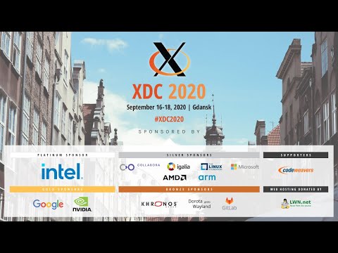 XDC 2020 - Day 2 - September 17, 2020