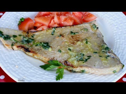 Emperador a la plancha. FACIL Y JUGOSO al lioooo