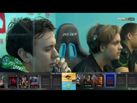 OG vs Secret Game 1 - MDL 2016 Autumn LAN -  ODPixel & WakeyPixel