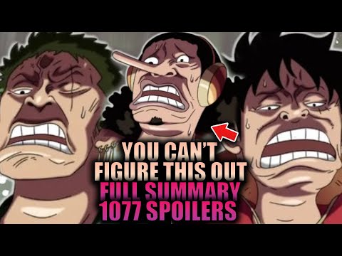 YOU WILL NEVER FIGURE THIS OUT... (Full Summary) / One Piece Chapter 1077 Spoilers