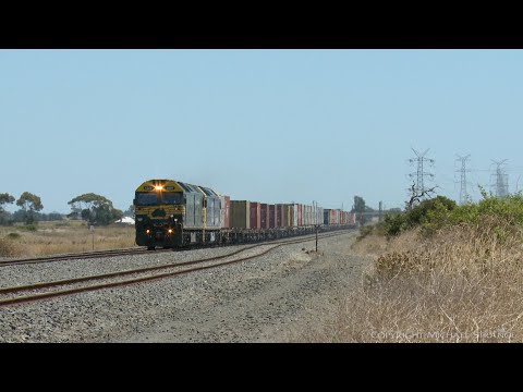 7902V Pacific National Mildura Containers (27/1/2021)  - PoathTV Australian Trains & Railways