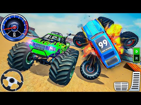 Monster Truck Demolition Derby 3D - Extreme Crash Car Racing Derby - Android Gameplay