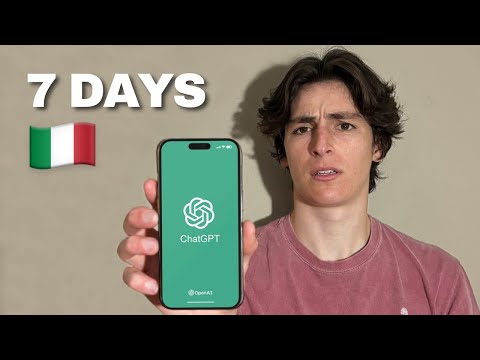 I Learned Italian for 7 Day Only Using ChatGPT