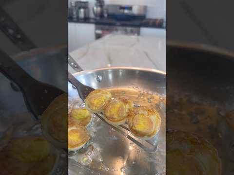 Crispy Fried Boiled Eggs 🥚 #food #foodie #shorts