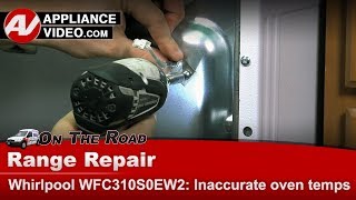 Whirlpool Stove Repair - Inaccurate Oven Temps - Temp Sensor