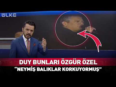 Duy Bunları Özgür Özel! Canlı Yayında Yerden Yere Vurdu...