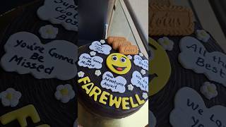 Farewell Cake design Ideas #shorts #cakedesign #cakedecorating #farewell