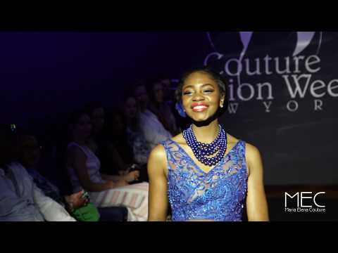 NYFW Maria Elena Couture Showcase at Couture Fashion Week NY 09-07-19
