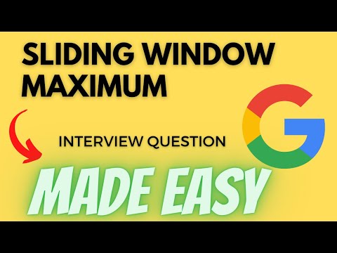 Sliding Window Maximum - Leetcode 239 - Python