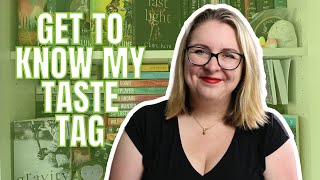 get to know my reading taste . tag