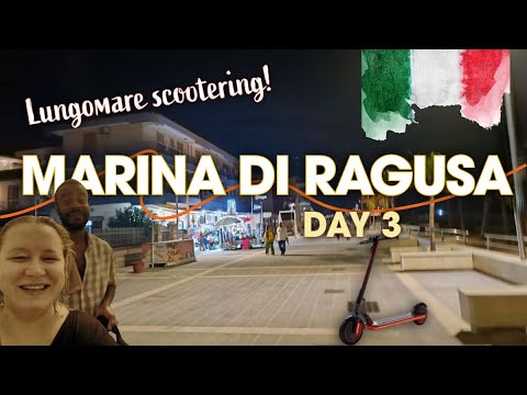 🇮🇹 Spent a Day escootering as adults in Marina Di Ragusa, SICILY | DAY 3