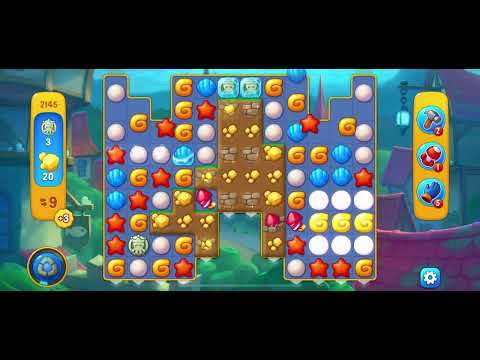 Fishdom 2145 - Super Hard Level (Moves 18)