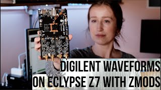 Video thumbnail for Waveforms on Eclypse Z7 in Action by Whitney Knitter