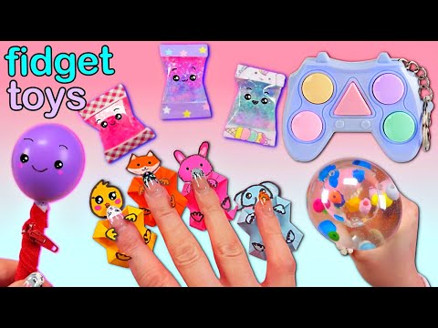 SUPER EASY - 7 DIY FIDGET TOYS IDEAS