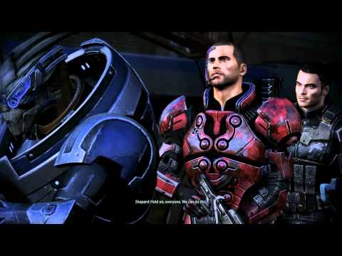 Mass Effect 3 - Priority Earth cutscenes. Final Battle. Synthesis Ending