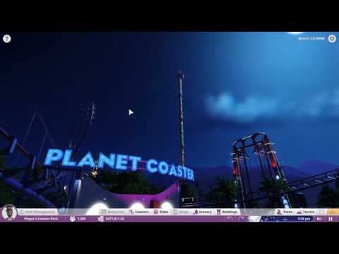 Planet Coaster Alpha 2 First Gameplay on PC
