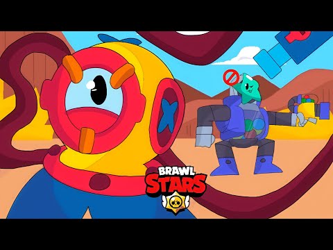 Amazing Otis or Rico’s envy (again) - Brawl Stars animation