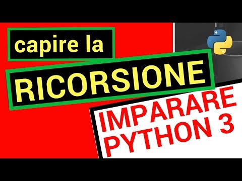 Ricorsione in Python 3: Esempi semplici (NO FIBONACCI!)