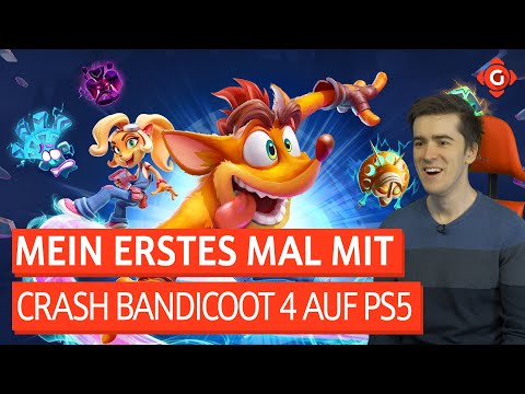 Mein erstes Mal mit Crash Bandicoot 4: It's About Time auf PS5 | SPECIAL