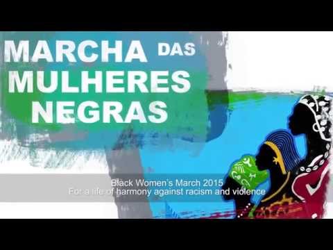 Marcha mulheres negras - Legendas em Inglês