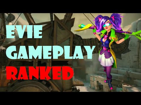 Paladins Evie Ranked Gameplay - World Champions are around