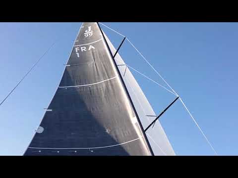 Navigation en J/99 à Port-la-Forêt