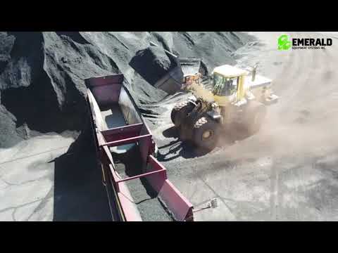 Ship Loading Coal at the Port of Buffalo