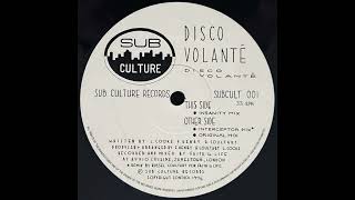 Disco Volanté - Disco Volanté (Original Mix) [SUBCULT 001]