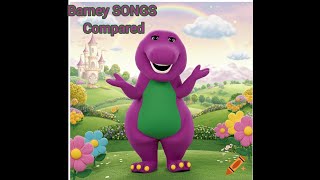 Barney Clip Clop Riding on a Pony (2006 vs 2009)