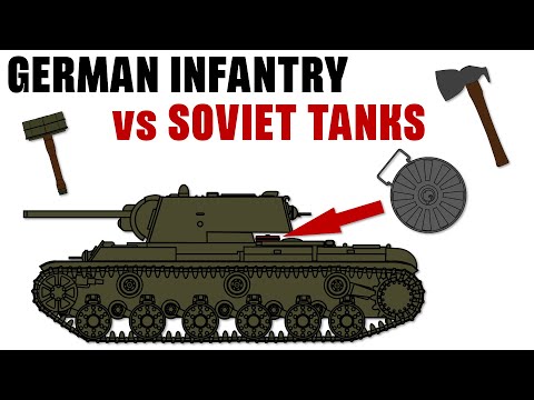 German Infantry Anti-Tank Tactics 1941/1942