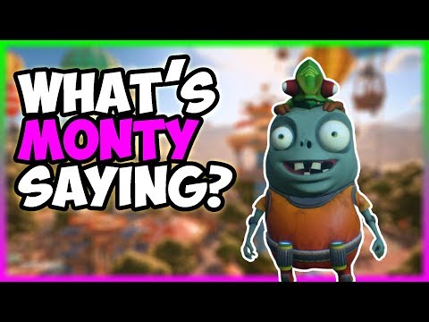Monty Says What! | PvZ: Battle For Neighborville | Lawn Of Doom
