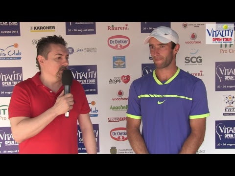 LIVE - Vitality Open Tour 2018 - ITF PRO CIRCUIT MEN FUTURES - Interviews
