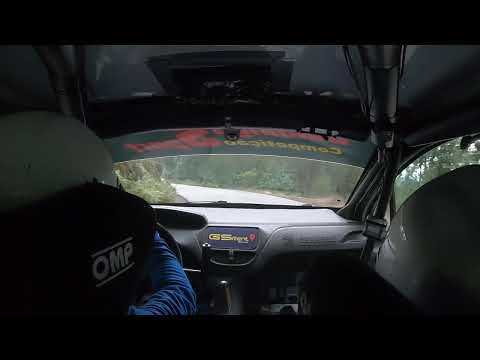 Rally monte longo 2023 on board Jorge carvalho/Fabio Reis Peugeot 208 R2 Pec- Monte 2